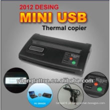 Mini copiador do estêncil do tatuagem do USB, copiadora térmica do tatuagem, máquina da copiadora do estêncil